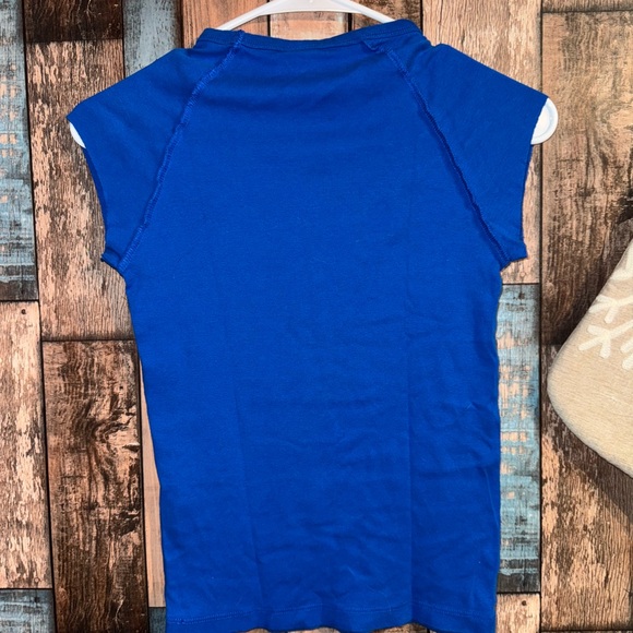 Urban Outfitters Blue and Yellow Muscle Tee - Picture 2 of 3